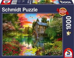 Schmidt Puzzle vízimalom 1000 darab