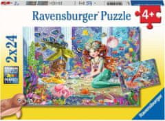 Ravensburger Hableány puzzle 2x24 db