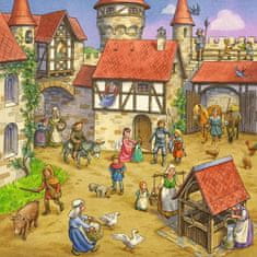 Ravensburger Puzzle Knights Tournament 3x49 darab