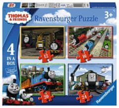 Ravensburger Thomas a tankmotor puzzle 4in1 (12,16,20,24 darab)