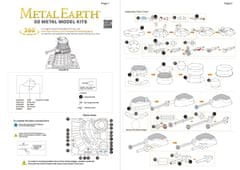 Metal Earth 3D puzzle Doctor Who: Dalek (arany)