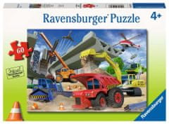 Ravensburger Puzzle Építőipari járművek 60 darab