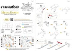 Metal Earth 3D puzzle A-10 Warthog vadászrepülőgép