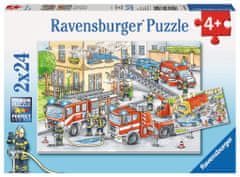 Ravensburger Heroes in Action Puzzle 2x24 darabos puzzle