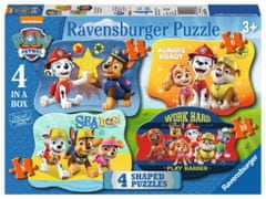 Ravensburger Puzzle Mancs őrjárat 4in1 (4,6,8,10 darab)