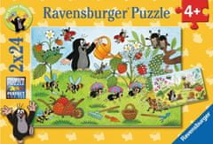 Ravensburger Puzzle Vakond a kertben 2x24 db