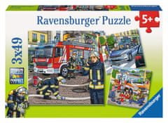 Ravensburger Puzzle mentők 3x49 darab