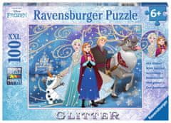 Ravensburger Glitter Puzzle Jégkirályság XXL 100 darab