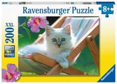 Ravensburger Puzzle - Macska a nyugágyon 200 darab