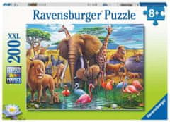 Ravensburger Puzzle Állatok az itatóban XXL 200 darab