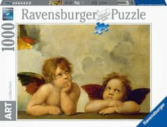 Ravensburger Puzzle Art Collection: angyalok (Sixtusi Madonna) 1000 darab