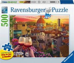 Ravensburger Puzzle Cozy helyek: Firenzei terasz XXL 500 darab