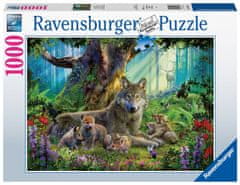 Ravensburger Puzzle Farkasok az erdőben/1000 darab