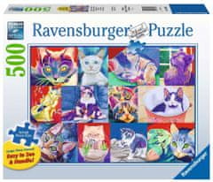 Ravensburger Puzzle Hello cicák XXL 500 darab