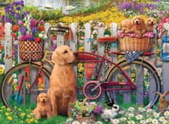 Ravensburger Puzzle Aranyos kutyák a kertben 500 db
