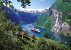 Ravensburger Norvég fjord puzzle 1000 darabos puzzle