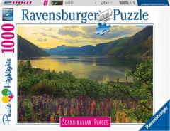 Ravensburger Puzzle Skandinávia - Norvég fjord 1000 darab