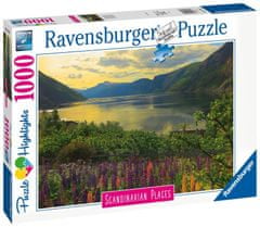 Ravensburger Puzzle Skandinávia - Norvég fjord 1000 darab