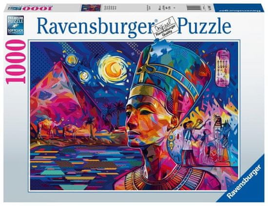 Ravensburger Puzzle - Nefertiti a Níluson 1000 darab