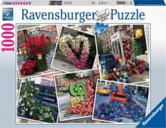 Ravensburger Puzzle Virágok New Yorkban 1000 darab