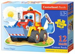 Castorland Puzzle Happy Digger MAXI 12 darabos puzzle