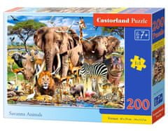 Castorland Puzzle Safari 200 darab