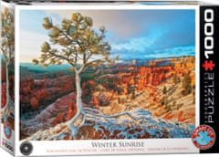 EuroGraphics Winter Dawn Puzzle, Bryce Canyon 1000 db