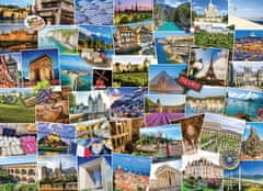EuroGraphics World Traveler Puzzle - Franciaország 1000 darab