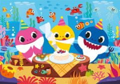 Clementoni Megfordítható puzzle Baby Shark: Ünnepség 60 db