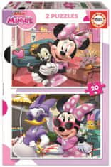 EDUCA Puzzle Minnie 2x20 darab