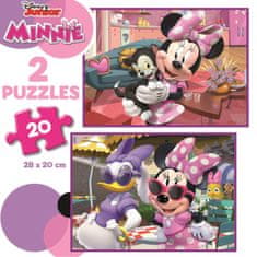 EDUCA Puzzle Minnie 2x20 darab