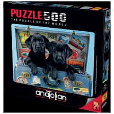 AnaTolian Puzzle Labradorok mozgásban 500 db