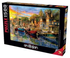 AnaTolian Puzzle Fények a kikötőben 1500 darab