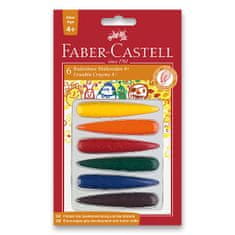 Faber-Castell műanyag zsírkréták 6 színben