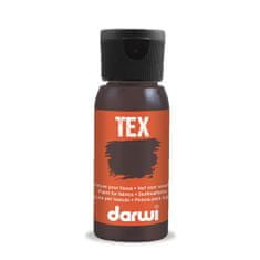 Darwi TEX textilfesték - Sötétbarna 50 ml