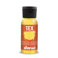 Darwi TEX textilfesték - Sötét sárga 50 ml