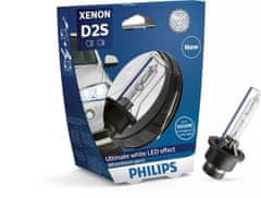 PHILIPS Autó izzó Xenon WhiteVision D2S 85122WHV2S1, Xenon WhiteVision gen2 1db csomagban