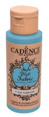 Cadence Style matt textilfesték - türkiz / 50 ml