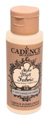 Cadence Style Matt szövet textilfesték - Vanília / 50 ml