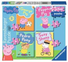Ravensburger My First Peppa Pig Puzzle 4in1 (2,3,4,5 db)