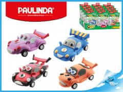 Paulinda modellező gyurma Racing Time autó rózsaszín