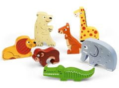 Janod Puzzle Zoo állatkert Chunky