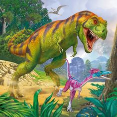 Ravensburger Dinoszauruszok és az idő 3x49 darab