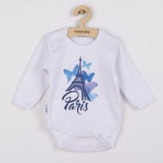 NEW BABY Towns Hosszú ujjú baba bodysuit kék - 68 (4-6m)