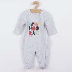 KOALA Hip-Hip Baby Jumpsuit szürke - 68 (4-6m)