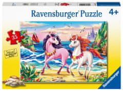 Ravensburger Puzzle Egyszarvúak a tengerparton 35 darabos puzzle