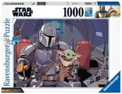 Ravensburger Puzzle Mandalorian 1000 darabos puzzle