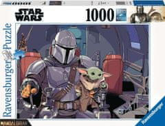 Ravensburger Puzzle Mandalorian 1000 darabos puzzle