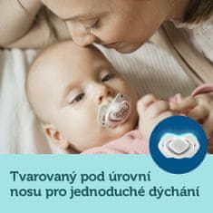 Canpol babies Light touch szimmetrikus szilikon cumi szett 18m+ Álmos koala kék