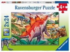 Ravensburger Dinoszauruszok világa 2x24 darab